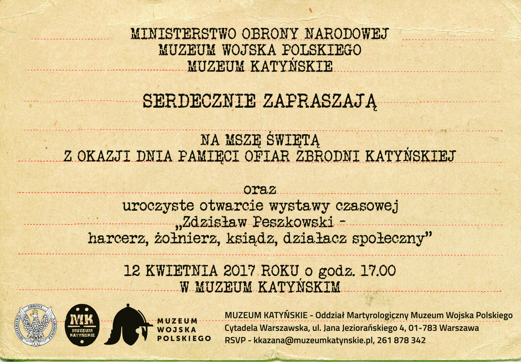 warszawska rodzina katyńska